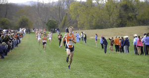 Syracuse's Martin Hehir (pictured above in 2014) finished fifth in the ACC championship. The Orange won its fourth straight conference title.