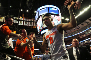 Michael Gbinije was once again the star of Syracuse's offense, scoring 20 points and chipping in three assists on Friday. 