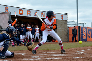 Syracuse batters have struck out 93 times this season, an average of 5.5 strikeouts per game.