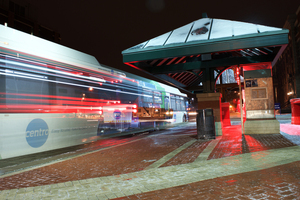 Some bus stops will change locations because of the University Place Promenade.