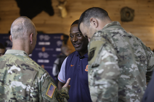 Dino Babers only brought his team to Fort Drum for one day this preseason but said he hopes to expand the trip in the future.