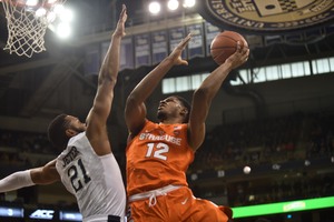 Taurean Thompson couldn't get going because of early foul trouble, which derailed Syracuse's offense. 