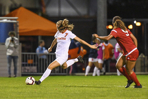 Syracuse women's soccer has scored in three consecutive games. 