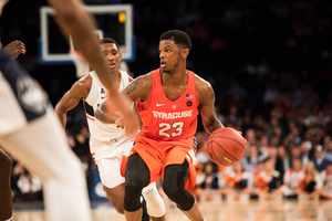 Frank Howard will be a game time decision for Syracuse's game against   Connecticut on Thursday night. 