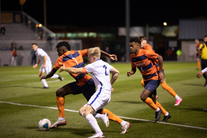 Despite SU's 3-2 loss in overtime, freshmen Jeorgio Kocevski and Deandre Kerr provided optimism for the Orange.