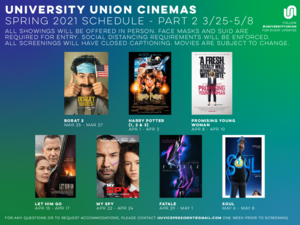 University Union will first showcase 