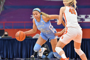 Stephanie Watts scored 15 points against Syracuse, before she was drafted by the Los Angeles Sparks. Here's how three WNBA draftees performed against the Orange this past season. 
