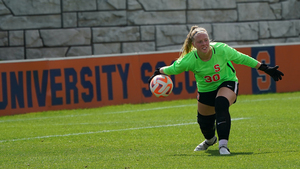 After Micaela Walsh suffered an abdominal contusion, Sierra Giorgio and Shea Vanderbosch both saw playing time in goal.  