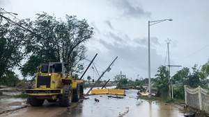 Hurricane Fiona made landfall in Puerto Rico on Sunday and hit the Dominican Republic a day later.
