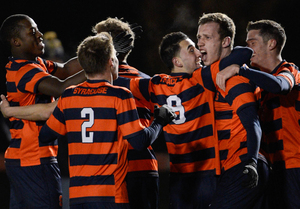 Starting in 2012, Syracuse men's soccer made the NCAA Tournament every year until 2016. The Orange made it back in 2018 and 2019 as well.