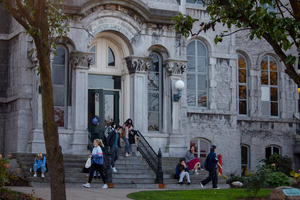 The purpose of the Global Engagement Campus forum was to hear from SU students, faculty and staff with experiences in study abroad and other global engagement opportunities. 