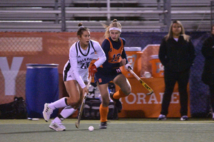 Syracuse held No. 4 Louisville to nine shots and only allowed two goals.