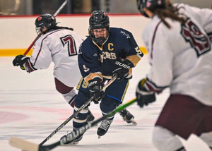 Scout Oudemool, a senior hockey player at Skaneateles High School, is committed to play for Harvard next year.