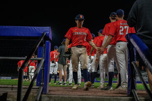 Syracuse club baseball swept a double-header against Division-I Binghamton last Friday. With an +84 run differential last fall, the team is ranked No. 4 for Division-II club baseball.