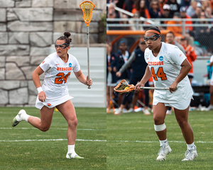 Emma Tyrrell and Emma Ward lead Syracuse into Championship Weekend for their last chance at winning a national title together.