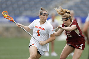 Syracuse takes on Boston College for the third time this season in the NCAA Tournament Final Four Friday.