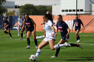 Syracuse dropped its sixth straight match to begin ACC play, falling 3-0 to the Fighting Irish Saturday. In the loss, SU gave up a season-high 38 shots.