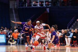 Syracuse’s second-quarter struggles persisted in its loss to UAlbany Wednesday. The Orange were outscored 19-10 across the quarter.