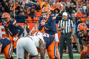 Past Syracuse quarterbacks reflect on Kyle McCord’s 2024 season, where he broke SU’s single-season passing yards and touchdown marks.