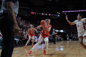 Georgia Woolley shot 2-for-16 and had nine turnovers in Syracuse’s loss to Florida State.