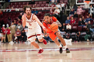 Syracuse fell 70-61 to Stanford Wednesday night despite Jaquan Carlos tying his season-high with 16 points.