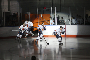 The Syracuse ice hockey team is focused on contending for a CHA conference title in 2010 in just its third year under accomplished head coach Paul Flanagan.