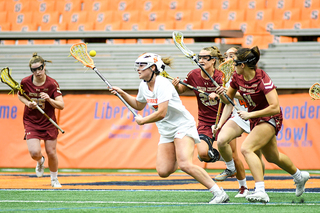 On offense, Syracuse was swarmed by BC defenders.